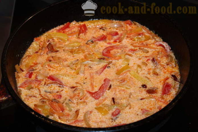 Kaas gnocchi met plantaardige saus - hoe de gnocchi, een stap voor stap recept foto's te koken