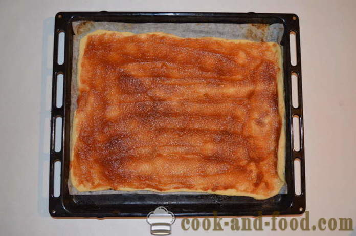Cake heerlijke kerst met appel jam in de oven - hoe je een kerst cake bereiden met jam, met een stap voor stap recept foto's
