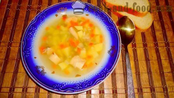 Rabbit soep met aardappelen - hoe je heerlijke soep te koken van een konijn, een stap voor stap recept foto's