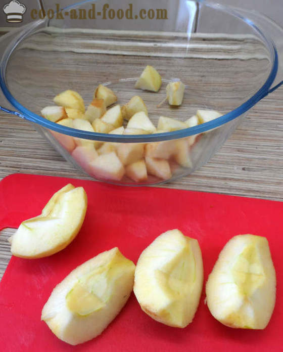 Apple mousse met gelatine - hoe appelmoes maken thuis, stap voor stap recept foto's