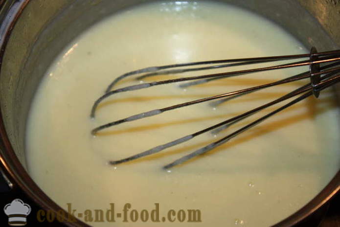 Profiteroles met custard - hoe soesjes thuis te maken, stap voor stap recept foto's