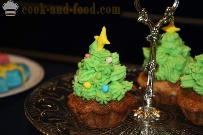 Kerstmis cakes - hoe te maken en versieren taarten voor het nieuwe jaar, met een stap voor stap recept foto's