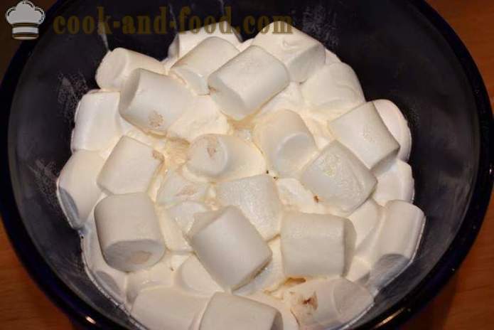 Thuis mastiek van marshmallow met je handen - hoe je een pasta van kauwen marshmallow thuis, stap voor stap recept foto's maken