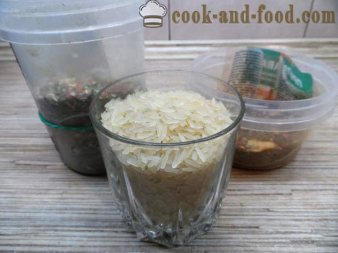 Risotto met groenten in multivarka bevroren en gedroogd - hoe je risotto koken in multivarka thuis, stap voor stap recept foto's