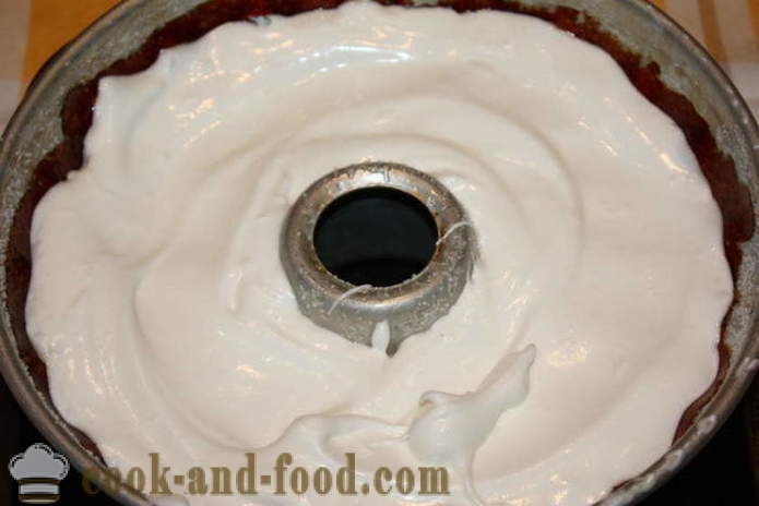 Dessert meringue in de oven - hoe de meringue te koken in het huis, stap voor stap recept foto's