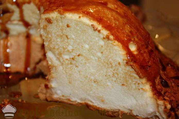 Dessert meringue in de oven - hoe de meringue te koken in het huis, stap voor stap recept foto's