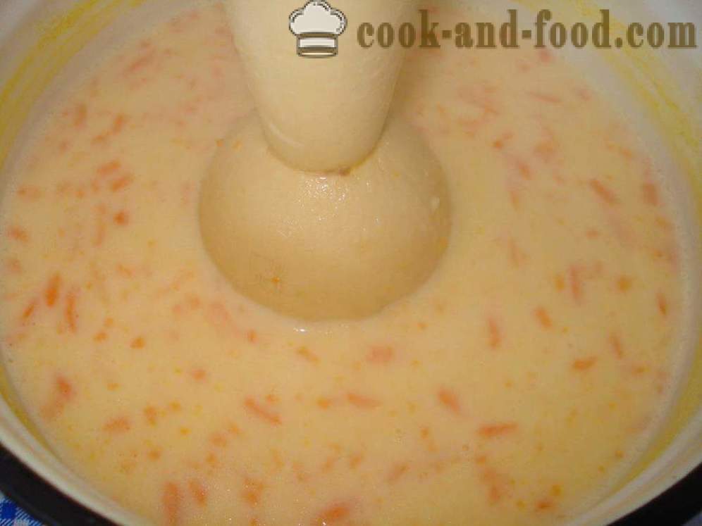 Erwtensoep met kip en croutons - hoe erwtensoep koken met kip en gesmolten kaas, een stap voor stap recept foto's