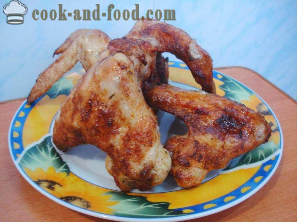 Spiesjes van chicken wings - hoe spiesjes van kippenvleugels te koken, een stap voor stap recept foto's