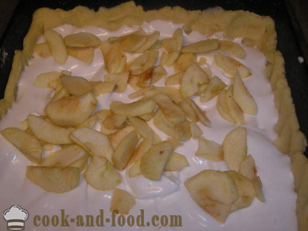 Open deeg appeltaart - hoe om te koken appeltaart deeg, een stap voor stap recept foto's
