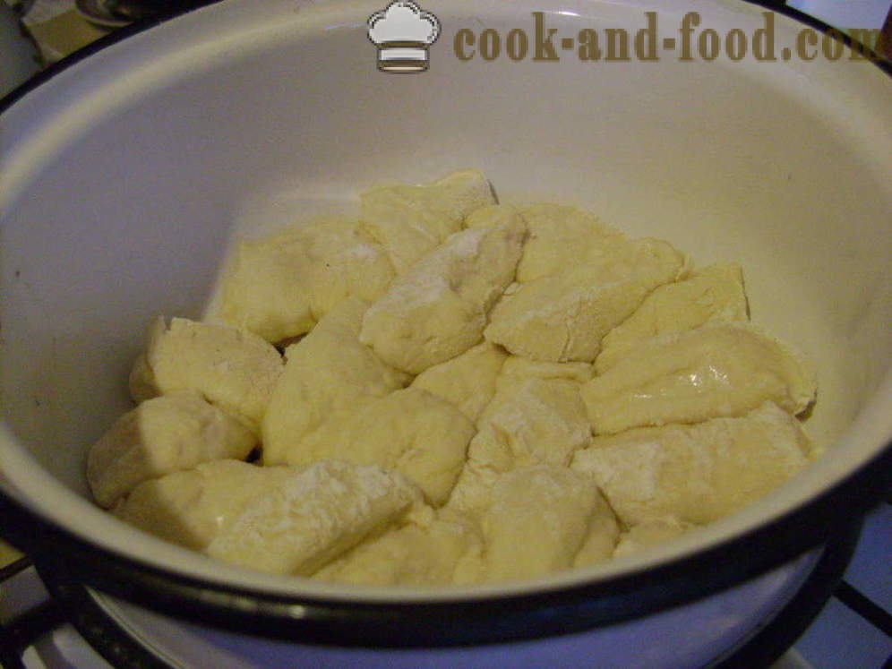 Poltava dumplings voor een paar - hoe dumplings koken in Poltava, met een stap voor stap recept foto's