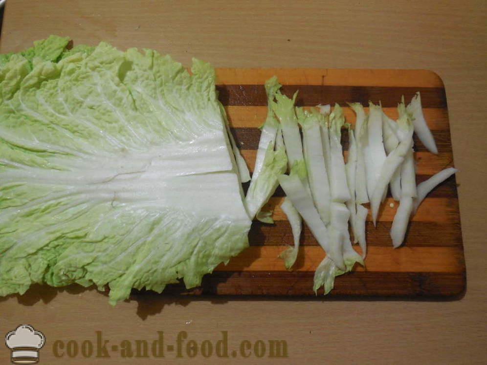 Groenten in het Koreaans - koken van groenten in het Koreaans, een stap voor stap recept foto's
