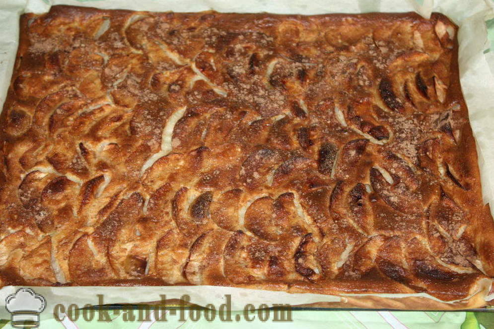 Appeltaart met kaneel - hoe je een appeltaart bakken met kaneel in de oven, met een stap voor stap recept foto's