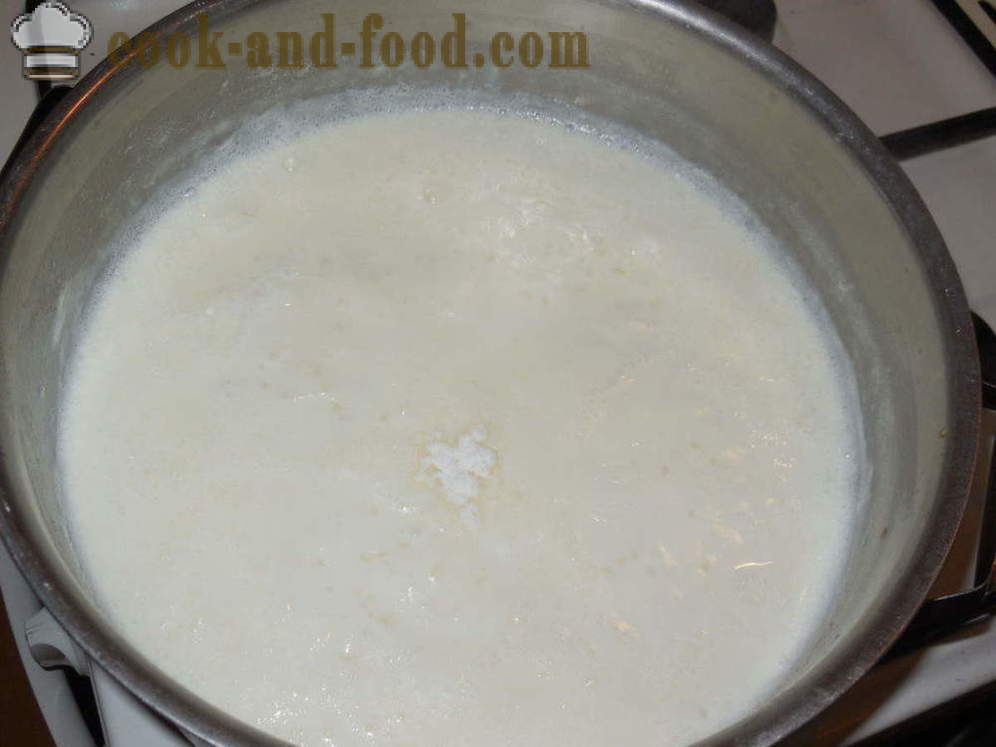 Sago melk pap - hoe pap te koken van sago melk, een stap voor stap recept foto's