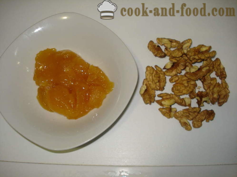 Open pompoentaart met noten en honing - hoe pompoentaart koken in de oven, met een stap voor stap recept foto's