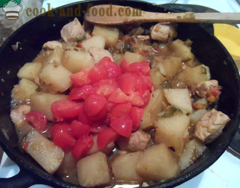 Goulash soep Hongaarse - hoe goulash soep met chipetkami, stap voor stap recept foto's te koken