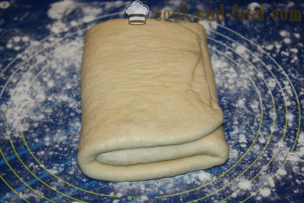 Gist bladerdeeg croissant - hoe bladerdeeg croissant, een stap voor stap recept foto's maken