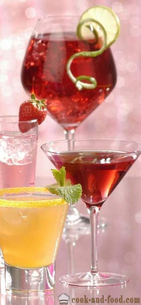 2017 New Year's drankjes en feestelijke cocktails op het Jaar van de Haan - alcoholische en non-alcoholische