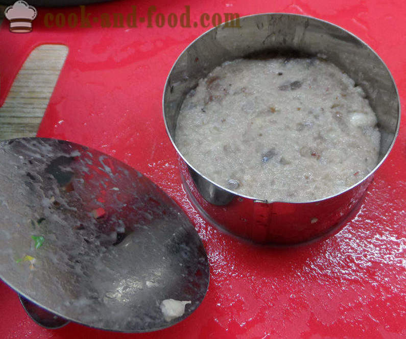 Fishcakes makreel - hoe viskoekjes van makreel, stap voor stap recept foto's te koken
