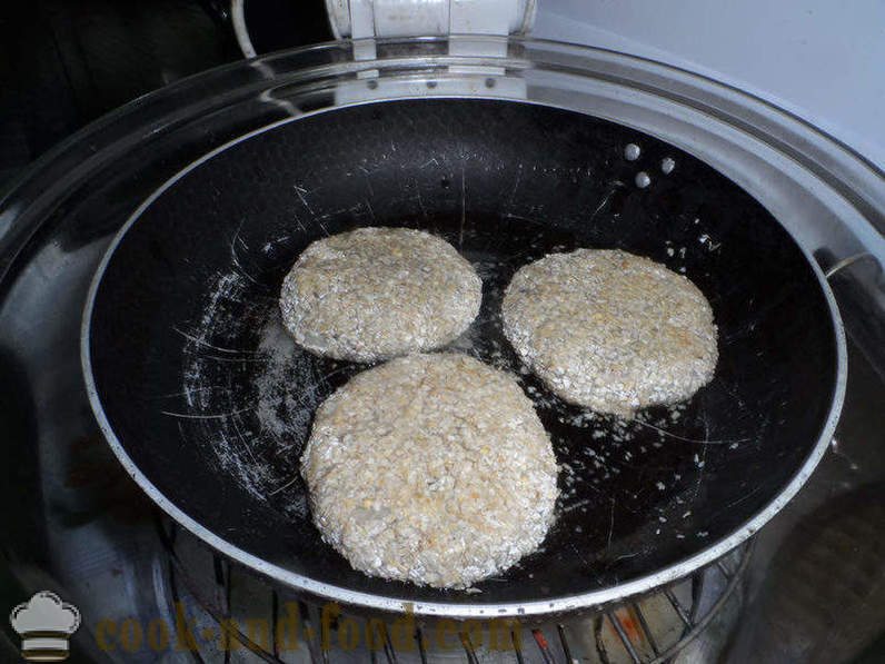Fishcakes makreel - hoe viskoekjes van makreel, stap voor stap recept foto's te koken