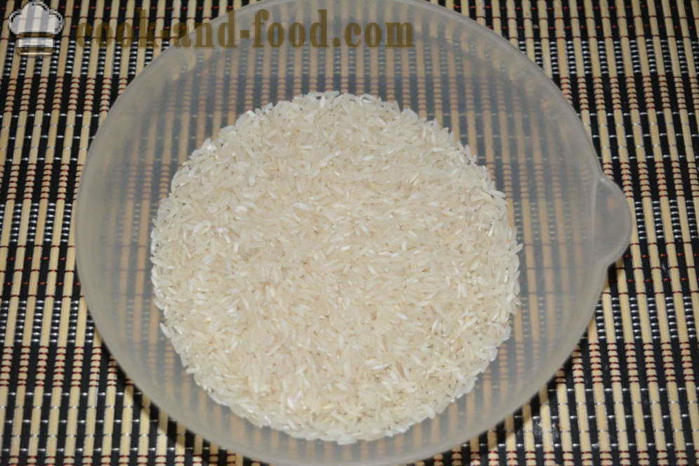 Egels lekker gehakt met rijst voor een paar - hoe om vlees te koken met rijst egels in multivarka, stap voor stap recept foto's