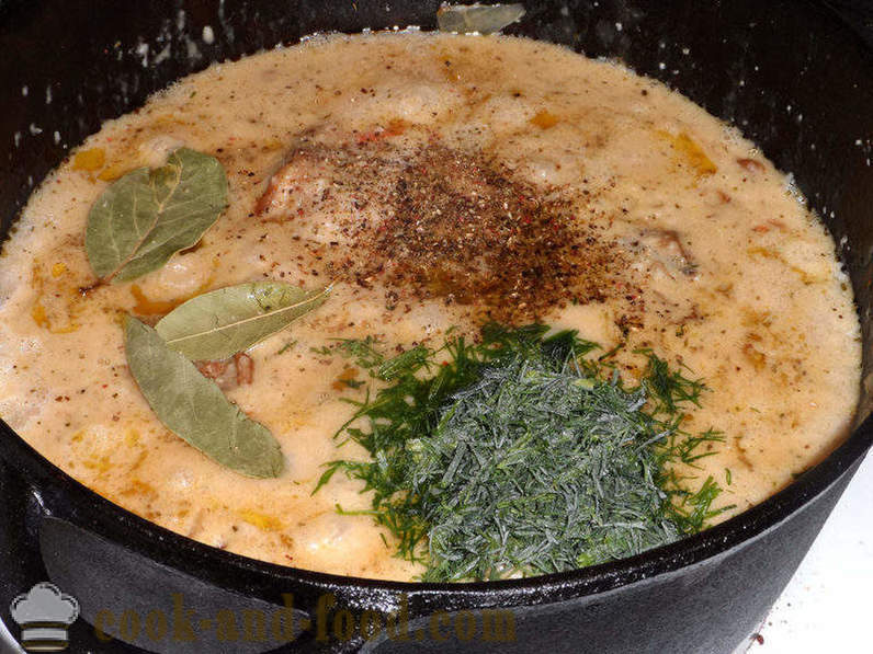 Kip met champignons in roomsaus - hoe om te koken kip met champignonsaus, een stap voor stap recept foto's