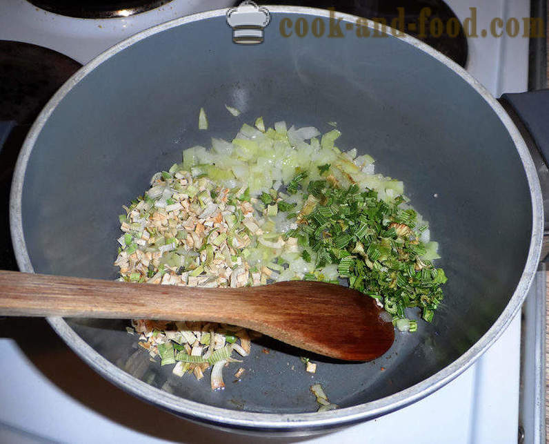 Groentesoep - hoe soep van groene groenten, een stap voor stap recept foto's te koken