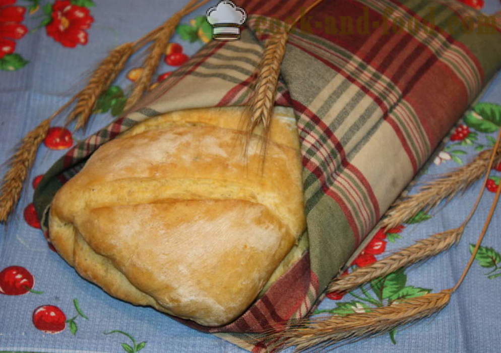 Zelfgemaakte pompoen brood - hoe je brood met pompoen te bakken in de oven, met een stap voor stap recept foto's