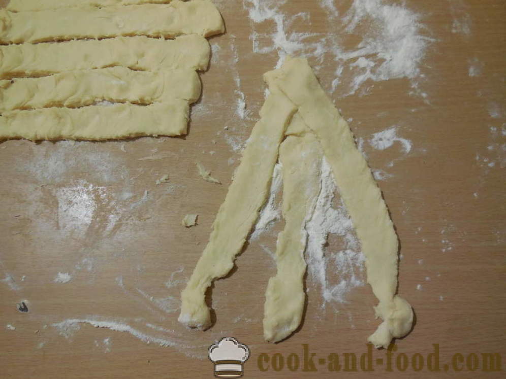 Eenvoudige cottage cheese biscuits - hoe cottage cheese biscuits, een stap voor stap recept foto's maken