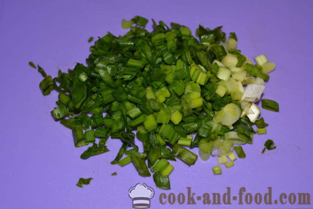 Smakelijke salade van artisjok en wortelen en groene uien - hoe je een salade van artisjok en wortelen recept bereiden met een foto