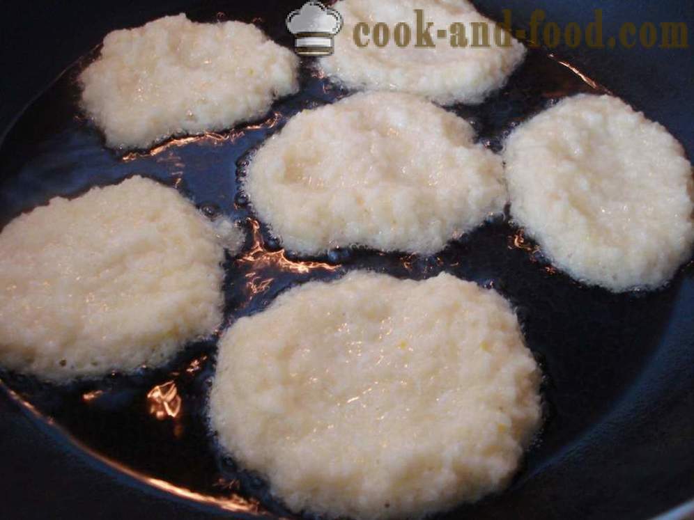 Aardappel pannenkoeken, aardappel pannenkoeken en aardappelpannenkoeken - hoe pannenkoeken uit aardappelen, een stap voor stap recept foto's maken