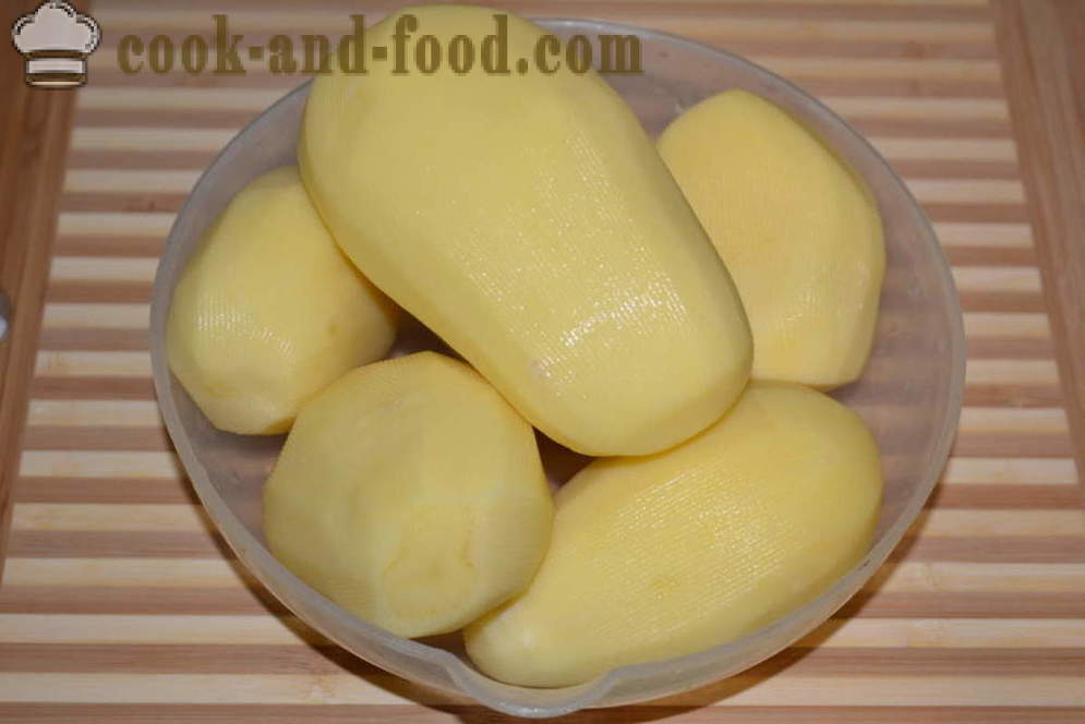 Aardappelpuree met melk en boter zonder klonten - hoe je een heerlijke aardappelpuree te koken, een stap voor stap recept foto's