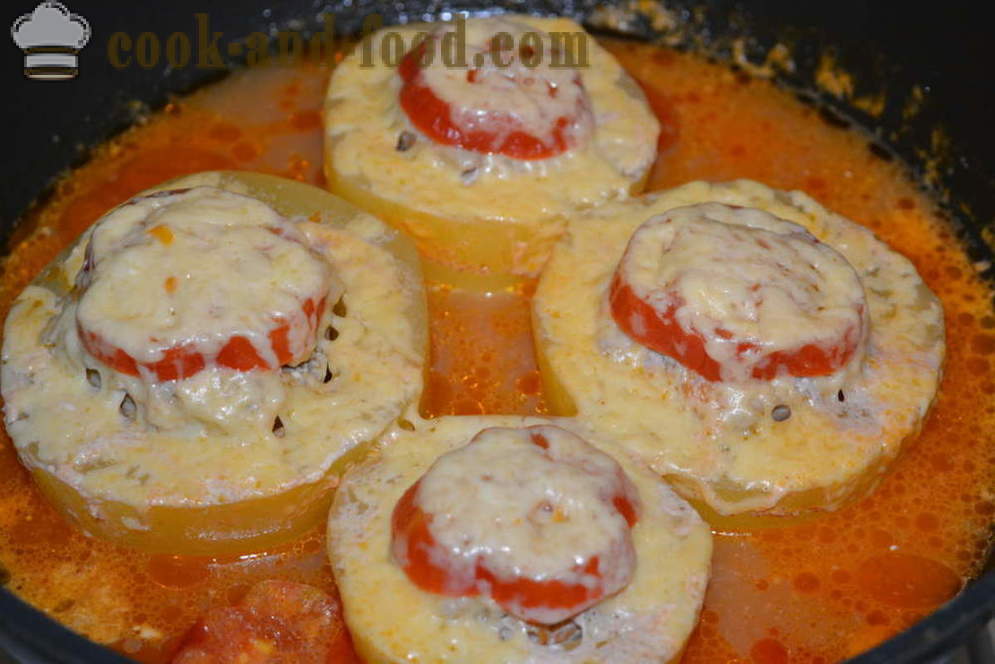 Heerlijke nest van courgette gevuld met gehakt vlees - hoe courgette met gehakt bereiden in een koekenpan, een stap voor stap recept foto's