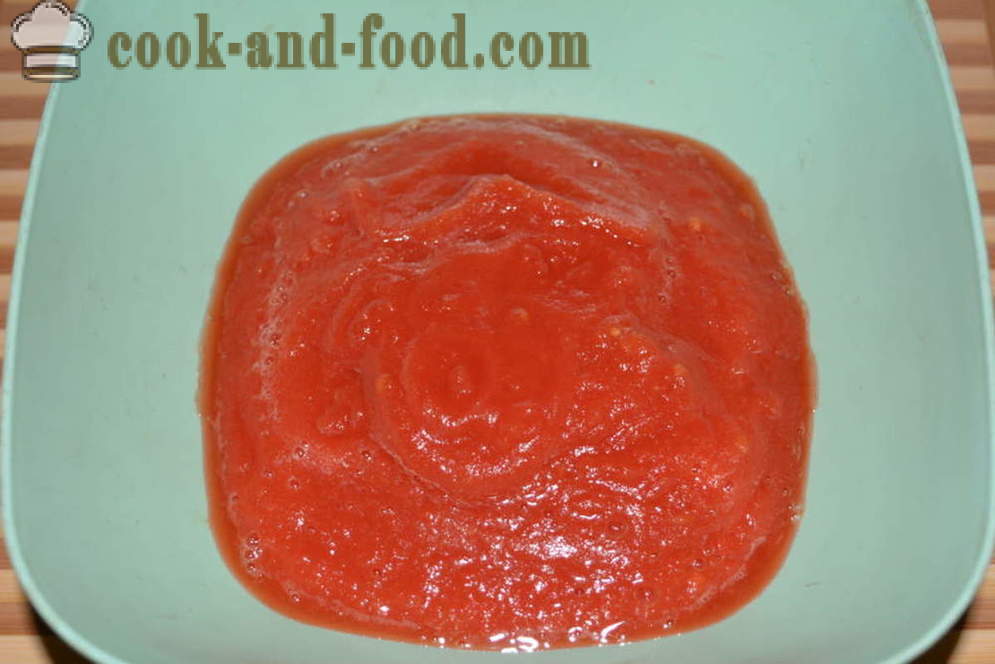 Tomatensoep met balletjes - hoe je tomatensoep met balletjes koken, met een stap voor stap recept foto's