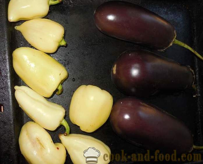 Raw kaviaar van aubergines - hoe om te koken rauwe eieren aubergine, stap voor stap recept foto's