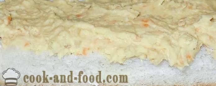 Heerlijke vleesloze pasta van witte bonen - hoe foie bonen recept koken met een foto