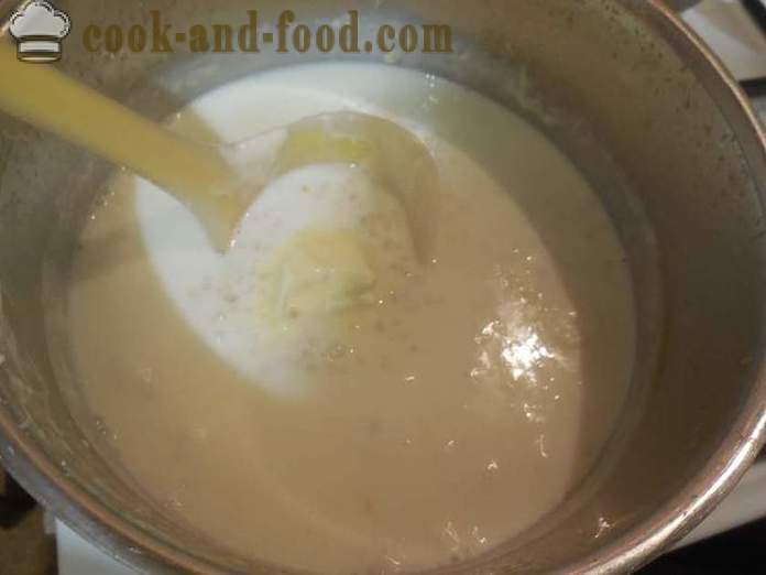 Hoe wordt tarwe granen met melk te koken - stap voor stap recept foto's