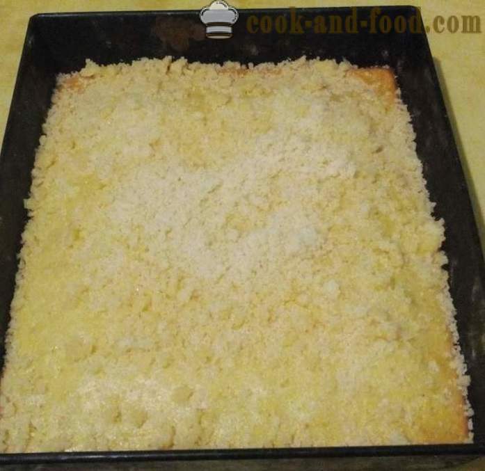 Recept voor appeltaart in de oven - een stap voor stap recept met foto's hoe je een appeltaart met zure room snel en gemakkelijk bakken