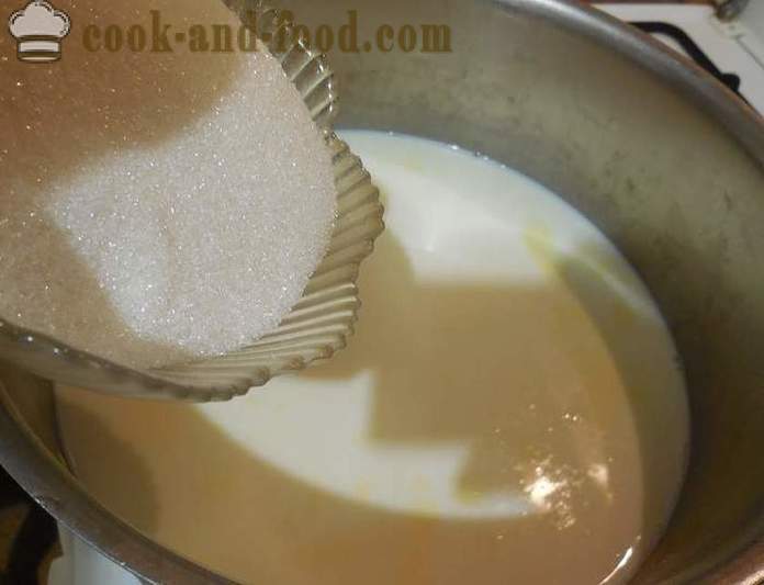 Hoe kan ik pap met melk koken zonder klonten - een stap voor stap recept voor griesmeel met foto's