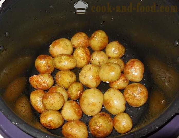 Jonge aardappels in multivarka met zure room, dille en knoflook - stap voor stap recept met foto's als heerlijk om nieuwe aardappelen koken