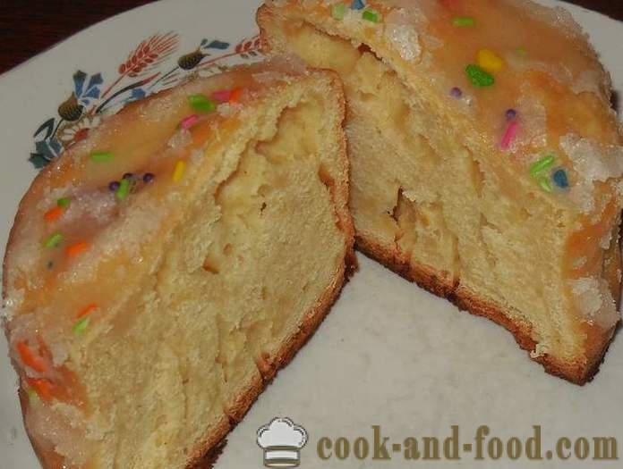 Citroen Pasen cake zonder gist multivarka - eenvoudige stap voor stap recept met foto's op yoghurt taart