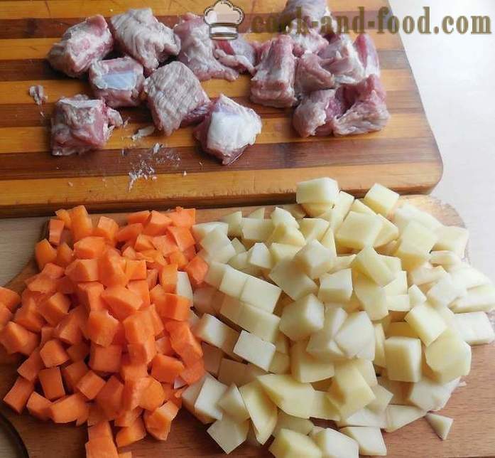 Heerlijke groentesoep met vlees in multivarka - een stap voor stap recept met foto's hoe je groentesoep koken met bevroren erwten en groene bonen