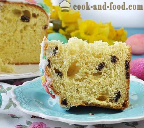 Lekker en gemakkelijk cake met rozijnen - zo eenvoudig te bakken Pasen cake recept video