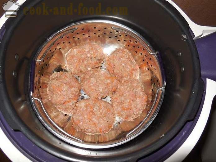 Grechanik met gehakt in multivarka - hoe je een kalkoen Grechanik gestoomd, stap voor stap recept foto's te koken.