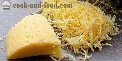 Champignons gevuld met kaas en gebakken in de oven. Eenvoudige en heerlijke recepten met foto's.