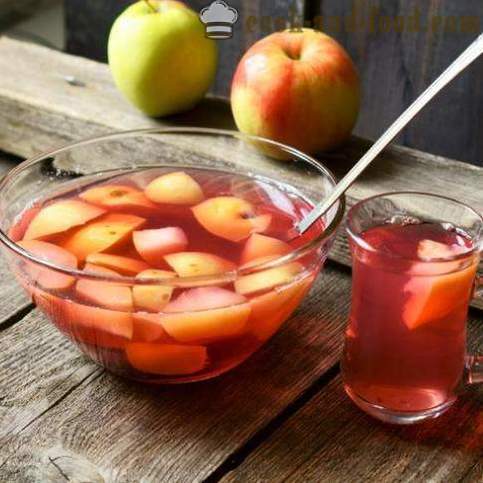 Recept voor appelmoes, aardbei en peer