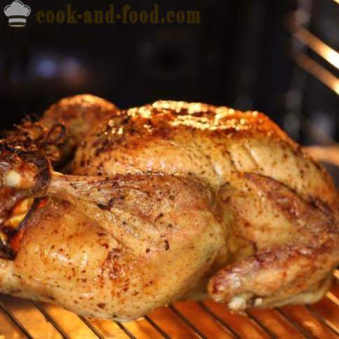 Hoe heerlijke gebakken kip in de oven - video recepten thuis