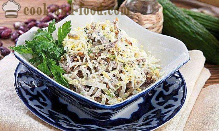Keuken van de Oezbeekse: Salade 