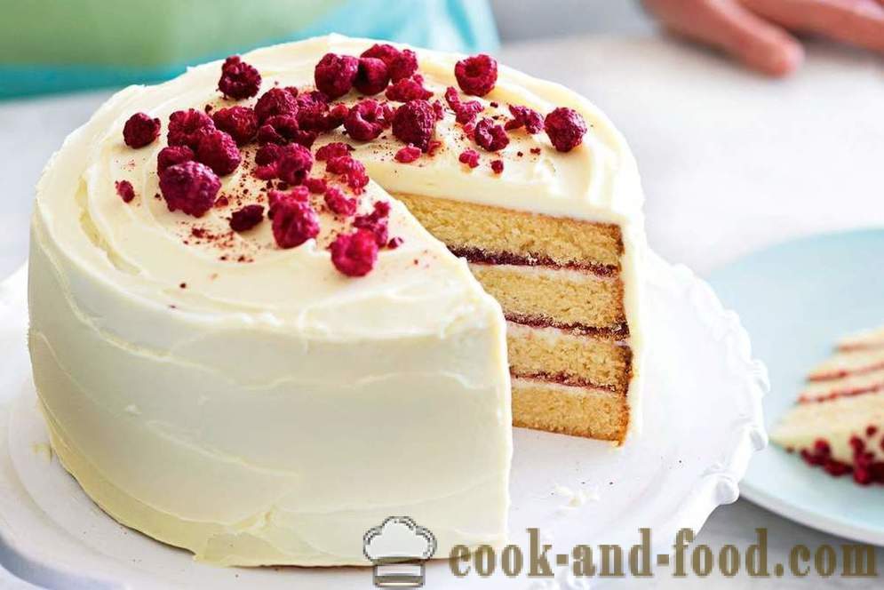 Het originele recept is een heerlijke kers: cake versieren