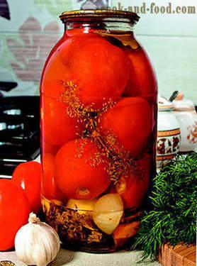 Tomaten voor de winter: 5 recepten binnenlandse preparaten - video recepten thuis