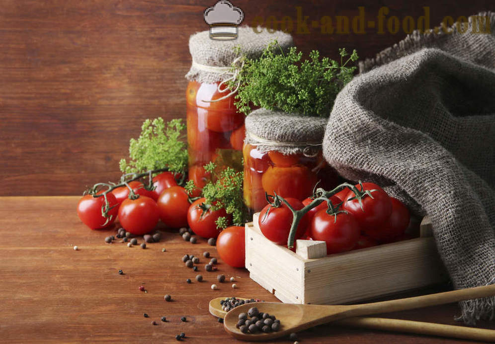 Tomaten voor de winter: 5 recepten binnenlandse preparaten - video recepten thuis